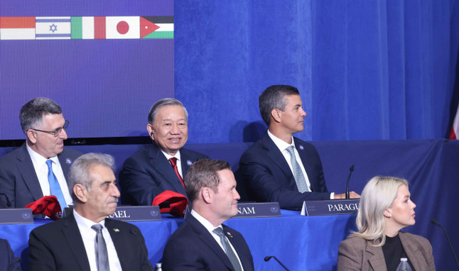 Tổng Bí thư Tô Lâm dự Phiên khai mạc Hội đồng Hòa bình về Gaza